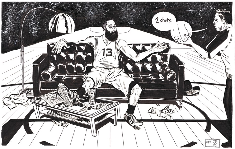 James Harden Living